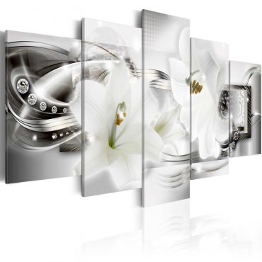 Canvas Print - Diamond sparkle of lily