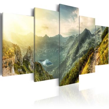 Canvas Print - Slovak mountain landscape