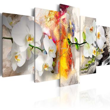 Canvas Print - Orchid And Colors