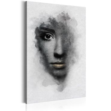 Canvas Print - Grey Portrait