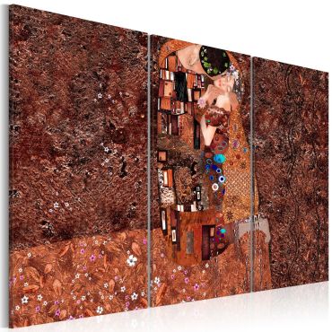 Πίνακας - Klimt inspiration - The Color of Love 120x80