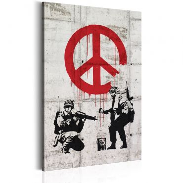Πίνακας -  Soldiers Painting Peace by Banksy