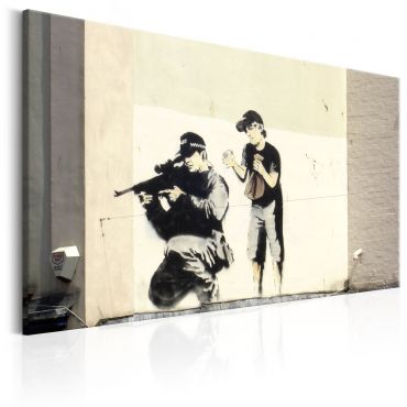Πίνακας - Sniper and Child by Banksy