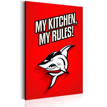 Πίνακας - My kitchen, my rules!