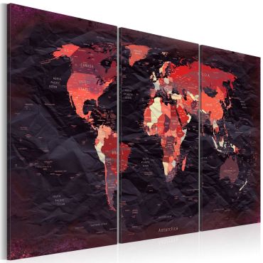 Canvas Print - Plan of the World