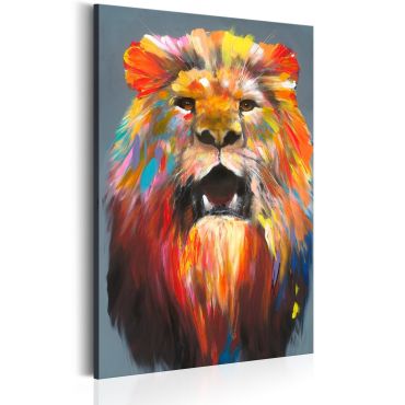 Canvas Print - King of Colours