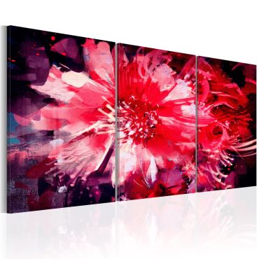 Canvas Print - Crimson Flowers