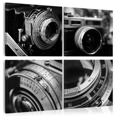 Canvas Print - Vintage Cameras