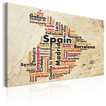 Canvas Print - Spanish Cities (ES)