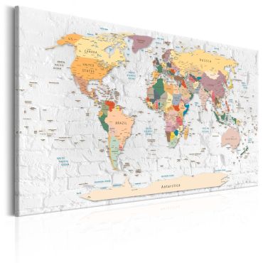 Canvas Print - Walls of the World
