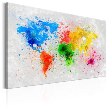 Canvas Print - Expressionism of the World