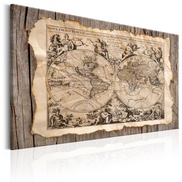 Canvas Print - The Map of the Past