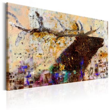 Canvas Print - Golden Stag