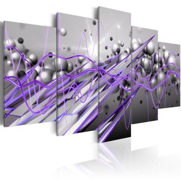 Canvas Print - Purple Strike