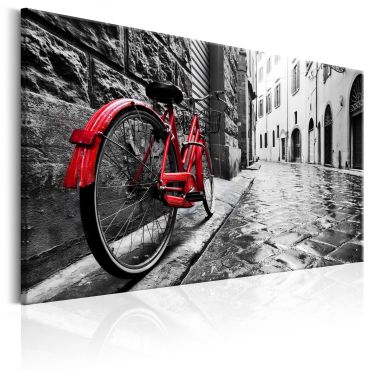 Canvas Print - Vintage Red Bike