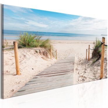 Canvas Print - Charming Beach