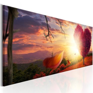 Canvas Print - Autumnal Heart