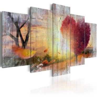 Canvas Print - Lovers� Autumn