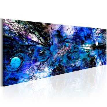 Canvas Print - Blue Artistic Chaos