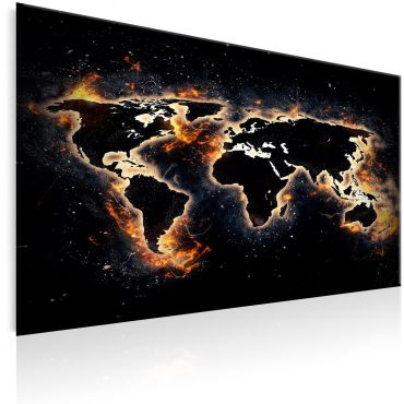 Canvas Print - Fiery World