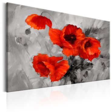 Canvas Print - Steel Poppies 