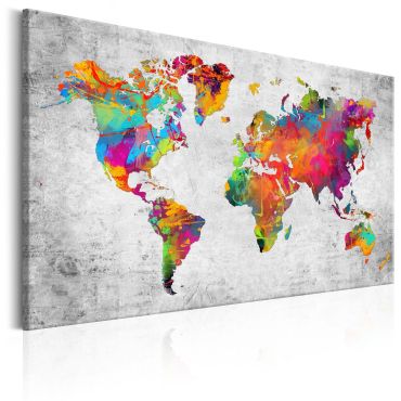 Canvas Print - Colours of Modernity