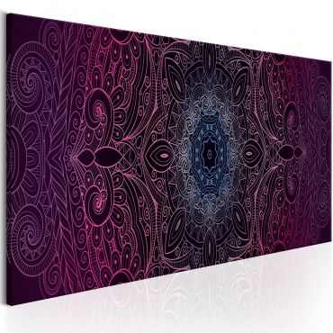 Canvas Print - Purple Mandala