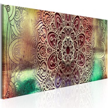 Canvas Print - Colourful Mandala