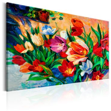 Canvas Print - Art of Colours: Tulips