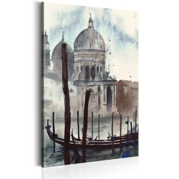 Canvas Print - Watercolour Venice