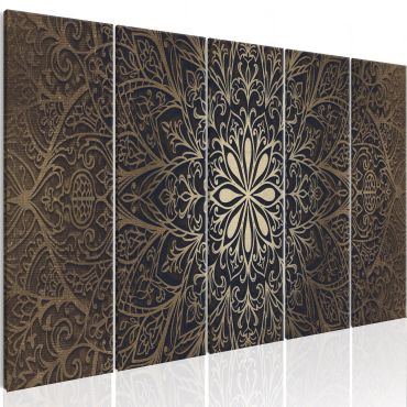 Canvas Print - Brown Mandala