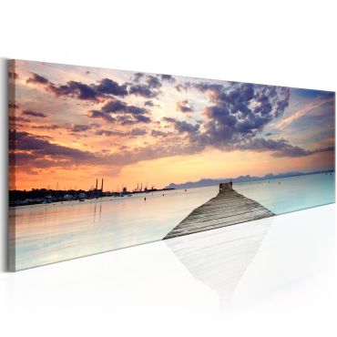 Canvas Print - Pier on the Caribbean