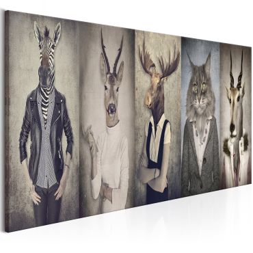 Canvas Print - Animal Masks