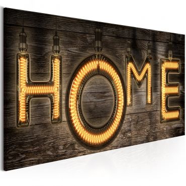 Canvas Print - Incandescent Home 100x45