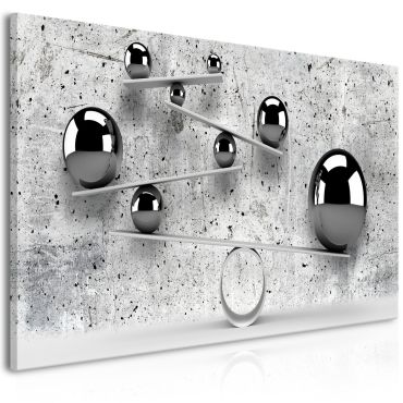 Canvas Print - Balls and Concrete (1 Part) Wide 100x45