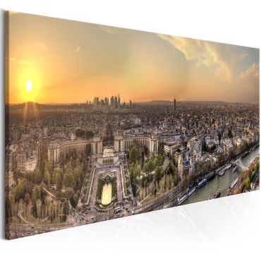 Canvas Print - View from Eiffel Tower (1 Part) Narrow