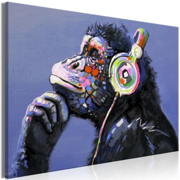 Πίνακας - Musical Monkey (1 Part) Wide