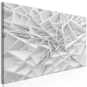 Canvas Print - Complicated Geometry (1 Part) Narrow