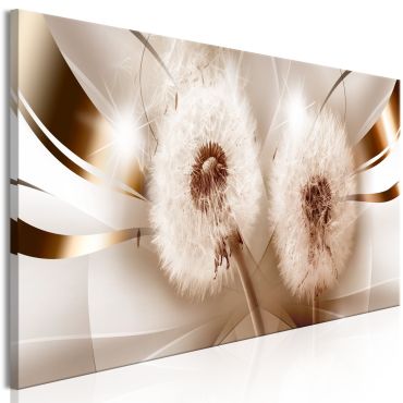 Canvas Print - Two Dandelions (1 Part) Narrow