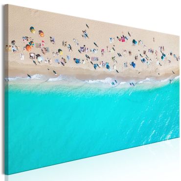 Canvas Print - Sunbathers (1 Part) Narrow