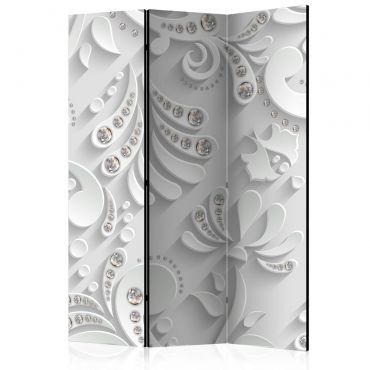 Room Divider - Flowers in Crystals [Room Dividers] 135x172