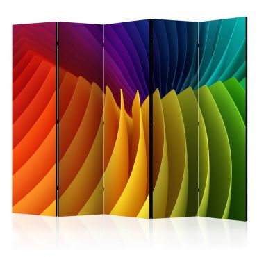 Room Divider - Rainbow Wave II [Room Dividers] 225x172