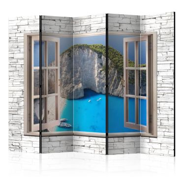 Διαχωριστικό με 5 τμήματα - Azure Paradise II [Room Dividers] 225x172