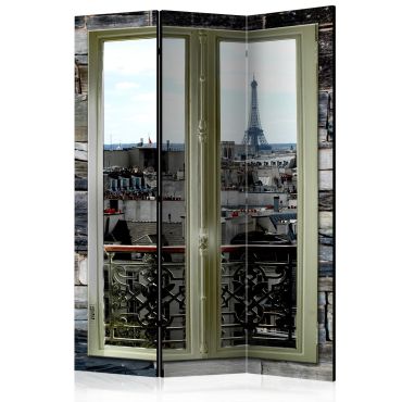 Διαχωριστικό με 3 τμήματα - Parisian View [Room Dividers] 135x172