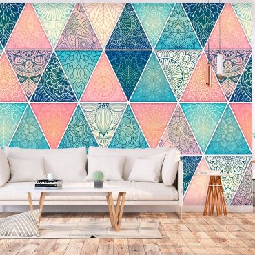 Wallpaper - Oriental Triangles