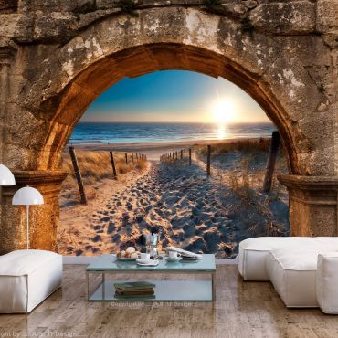 Wallpaper - Arch and Beach
