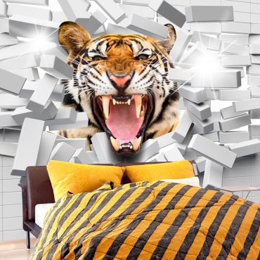 Wallpaper - Tiger Jump