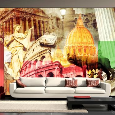 Wallpaper - Rome - collage