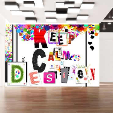 Wallpaper - Keep Calm and Design