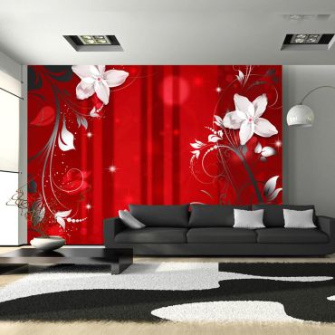 Wallpaper - Flowering scarlet